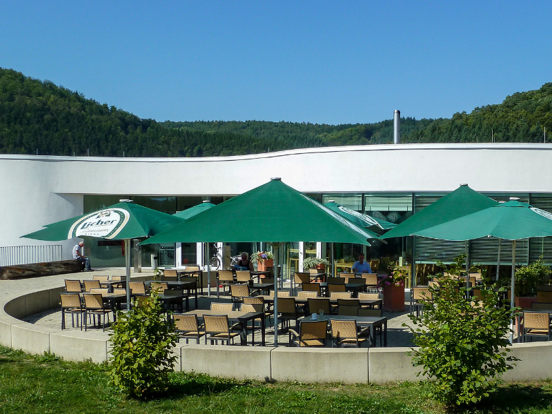 GastRaum im NationalparkZentrum Kellerwald